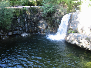 Waterfall - 5 minutes walk from Gardoussel