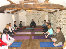 Yoga in the loft